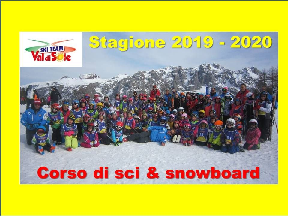 Corsi sci & snowboard 2019-2020